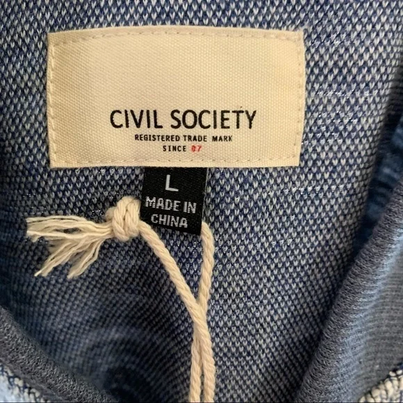 Civil Society Double Knit Jacquard Bomber Large